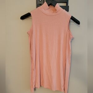 Forever 21 Pink Open Shoulder Top